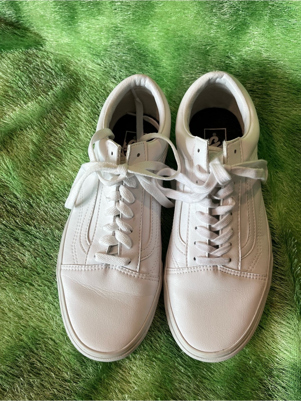 Vans Leather Sneakers size 8.5
